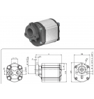 Binotto LTA-10 13 DIN gear pump